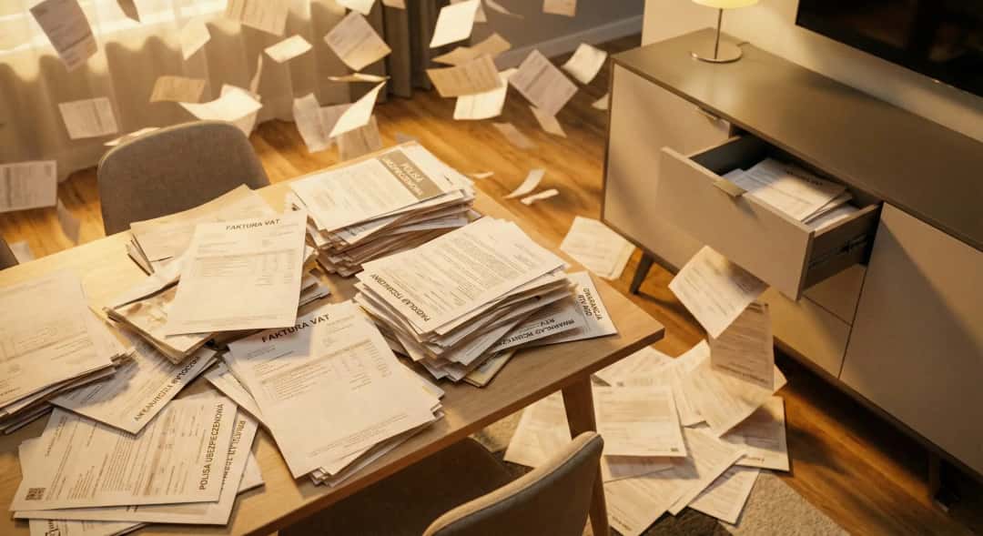 Wnętrze domu przed remontem